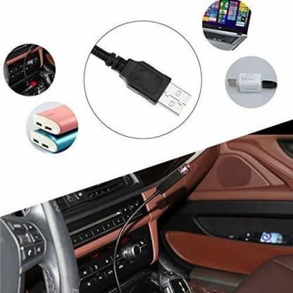 USB Connector for Car Star Ceiling Light Installation in Vehicle Interior
