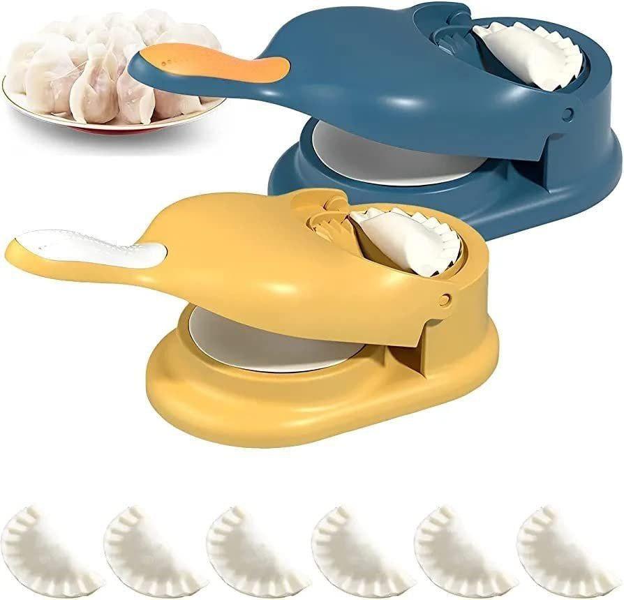 Ghujiya and momos machine with two colors for easy dumpling making in your kitchen
